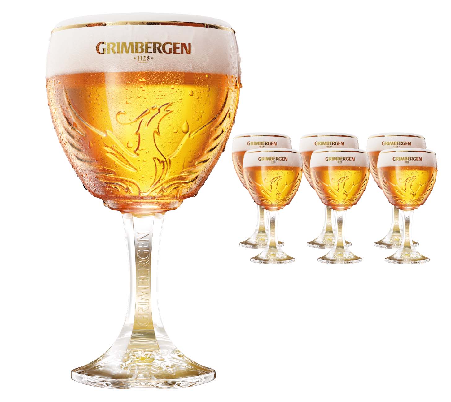 Grimbergen Phoenix Glas 6x50cl bestellen - Getränke